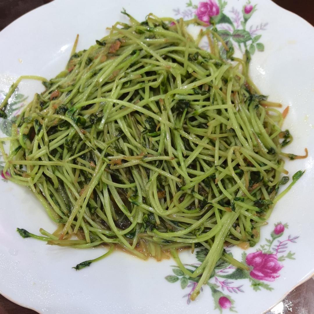 清新豌豆苗