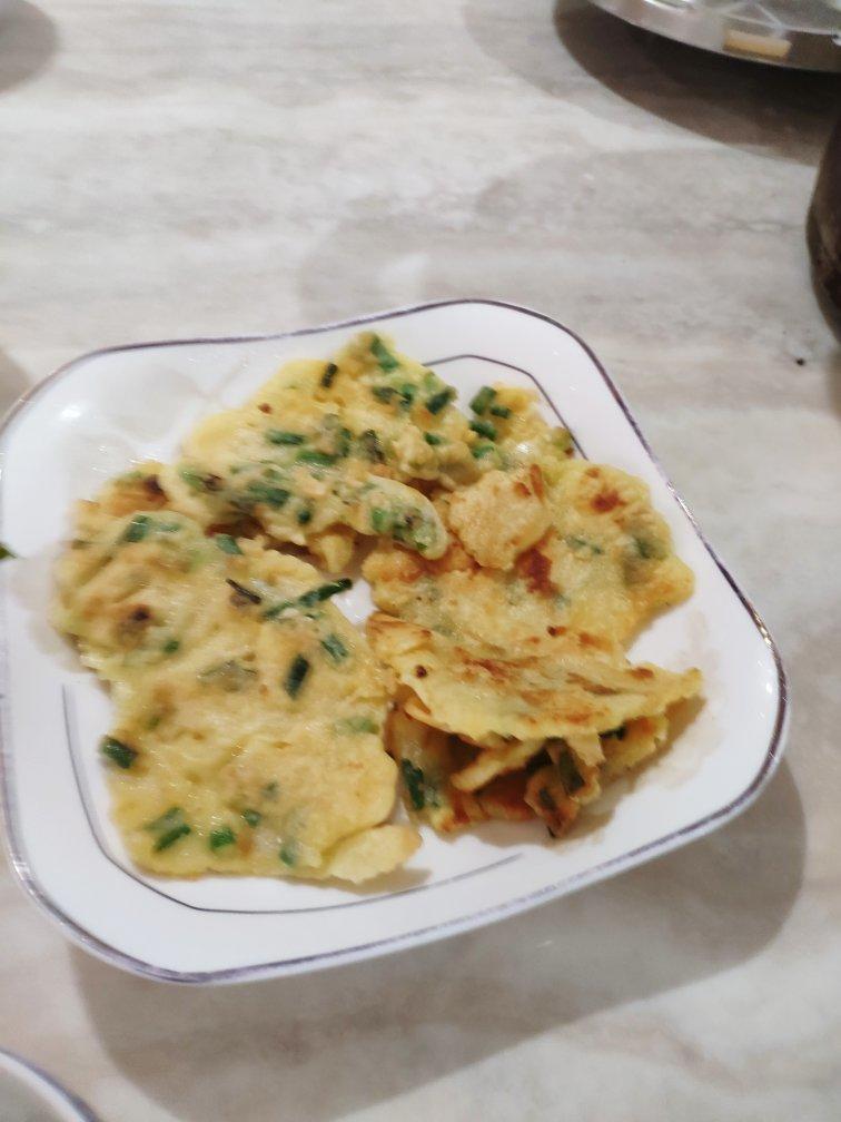 香葱鸡蛋饼