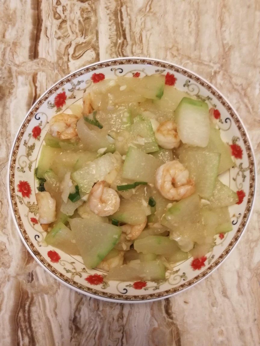 冬瓜炒虾仁