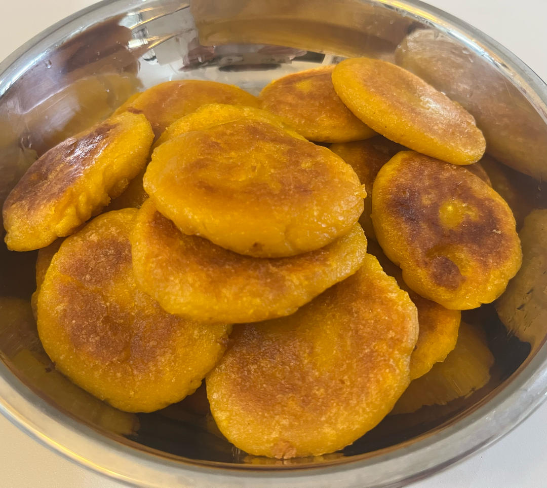 不会变形的南瓜饼