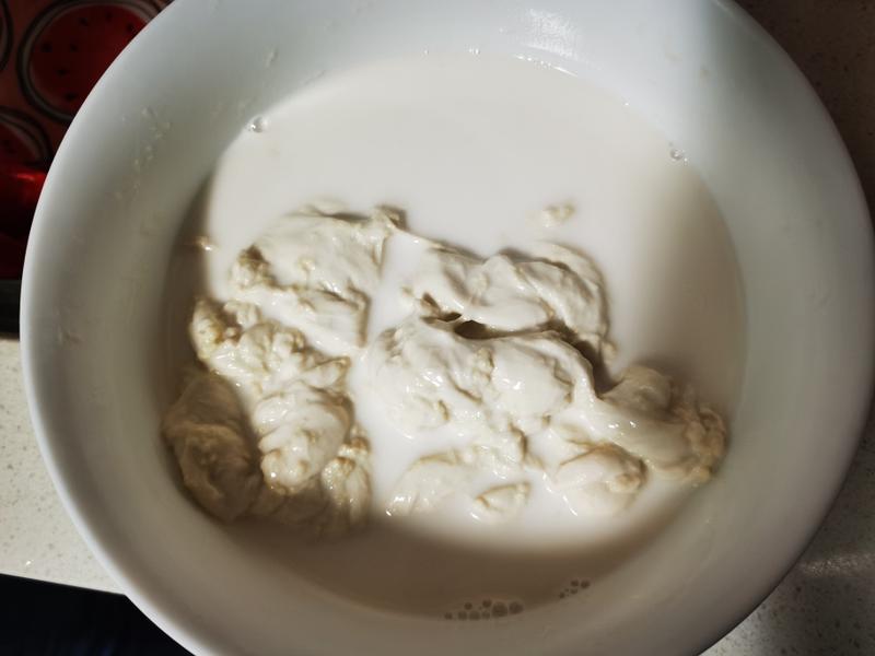 纯奶手撕吐司的做法 步骤1