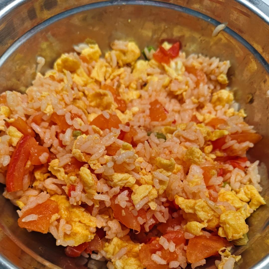 番茄鸡蛋炒饭