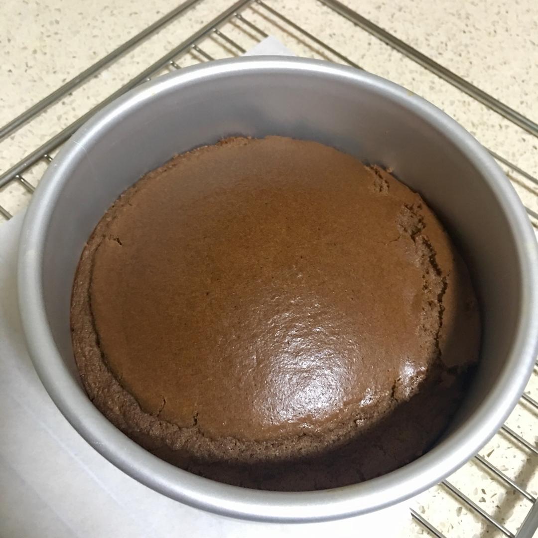 6寸可可蛋糕