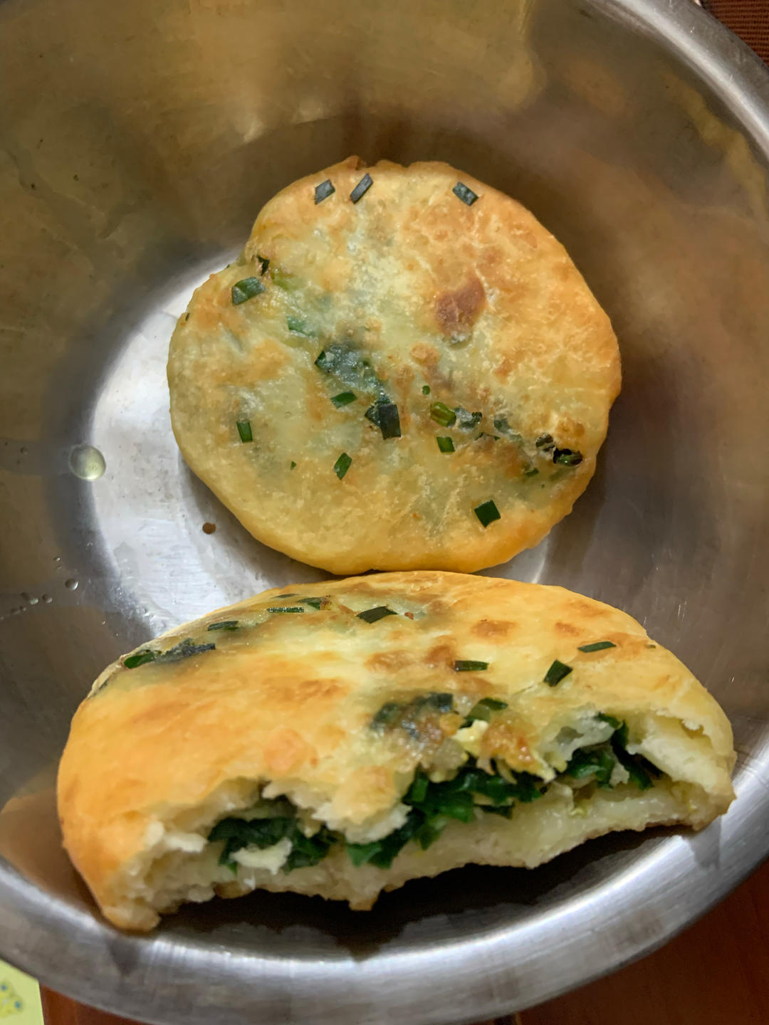 不一样的韭菜盒子（馅饼）
