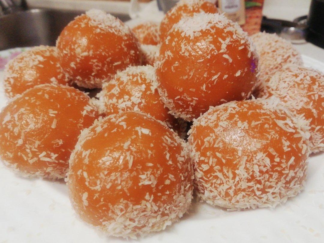 椰香南瓜紫薯糯米糍