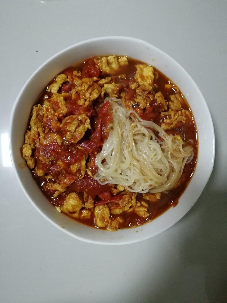 (外婆真传)西红柿打卤面