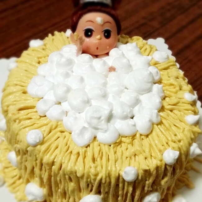 芭比泡泡浴蛋糕