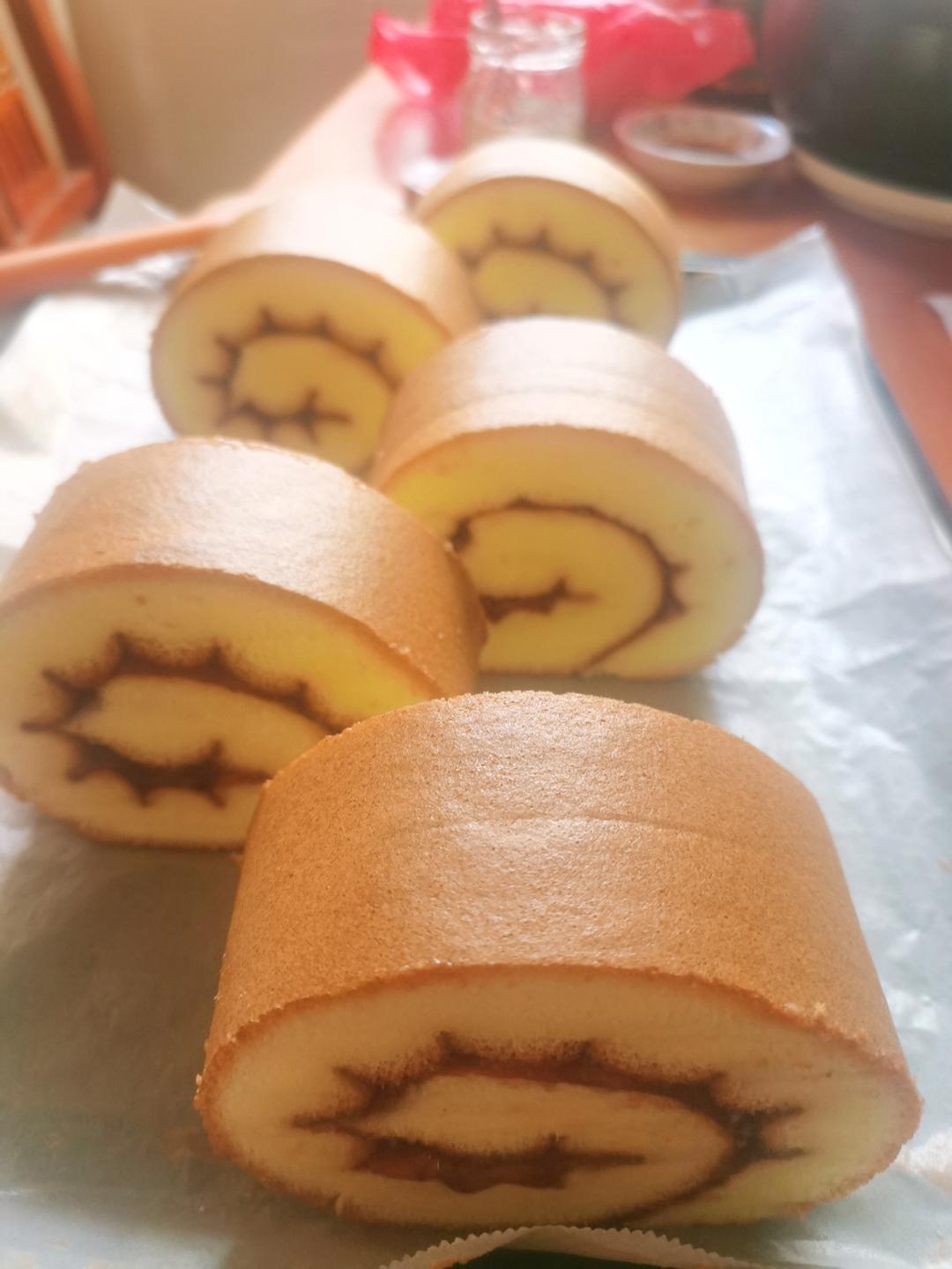 原味蛋糕卷