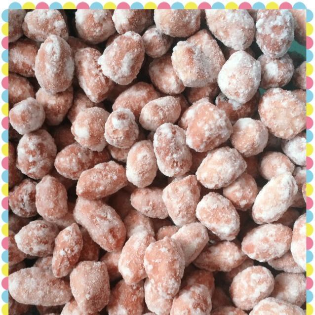 糖炒花生裹生粉