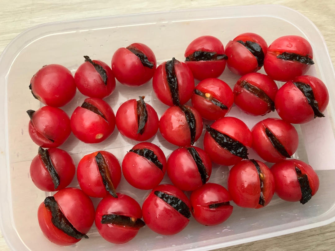简单又好吃的台湾网红小吃乌梅小番茄
