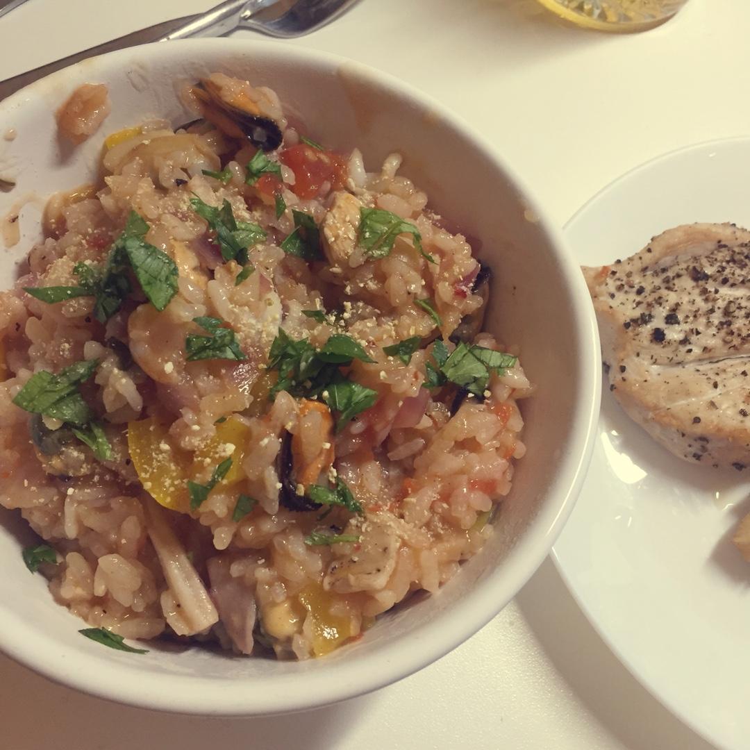 【曼食慢语】Seafood Paella 西班牙海鲜饭