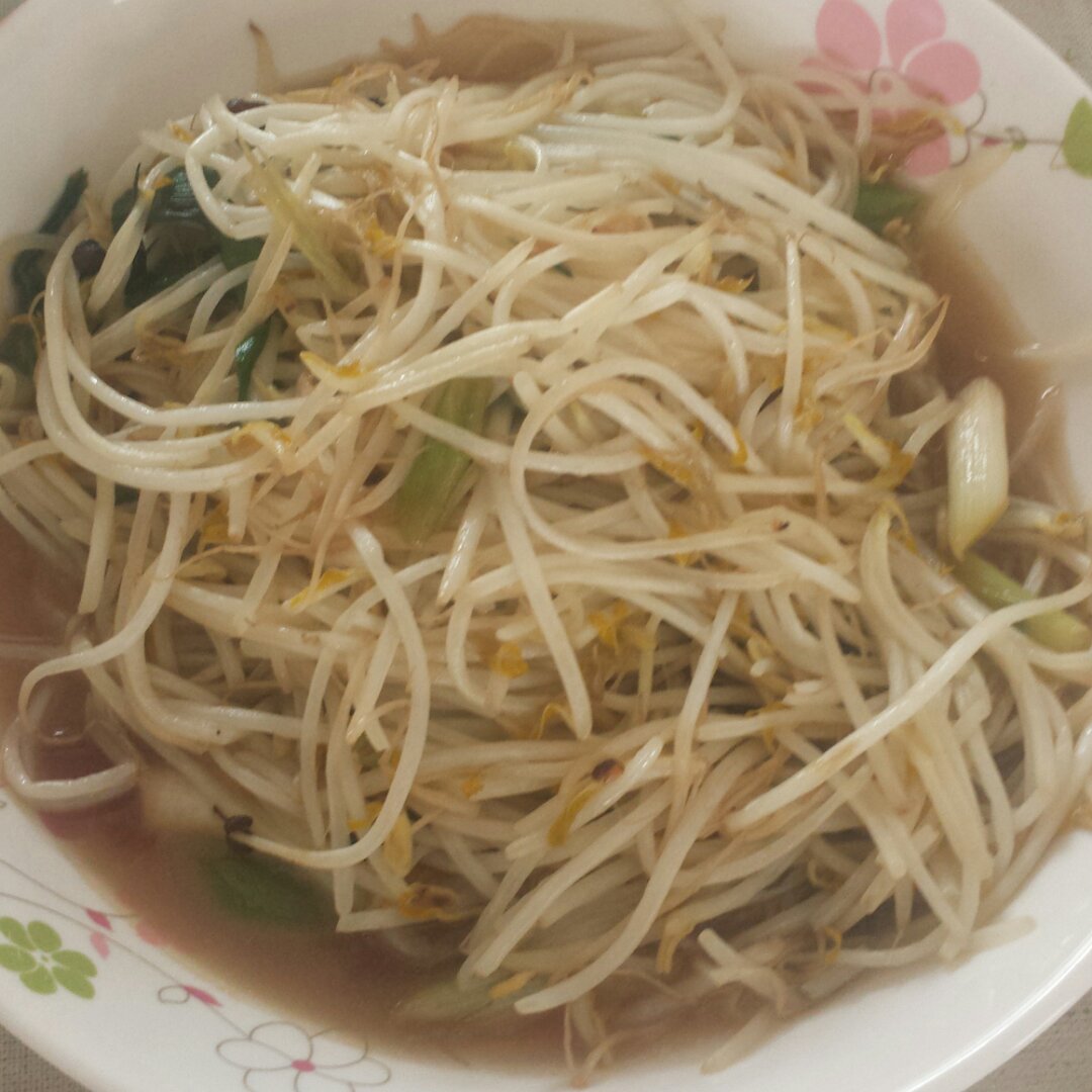 清炒豆芽