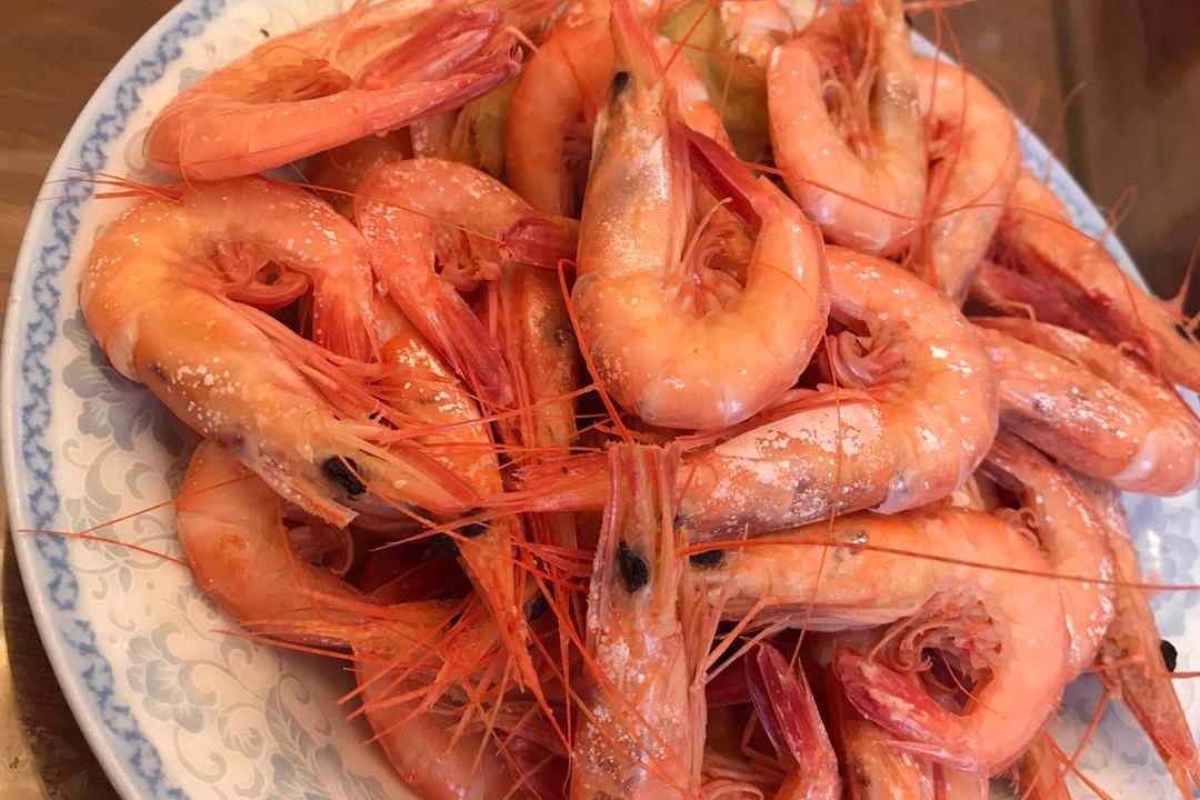 盐水煮虾