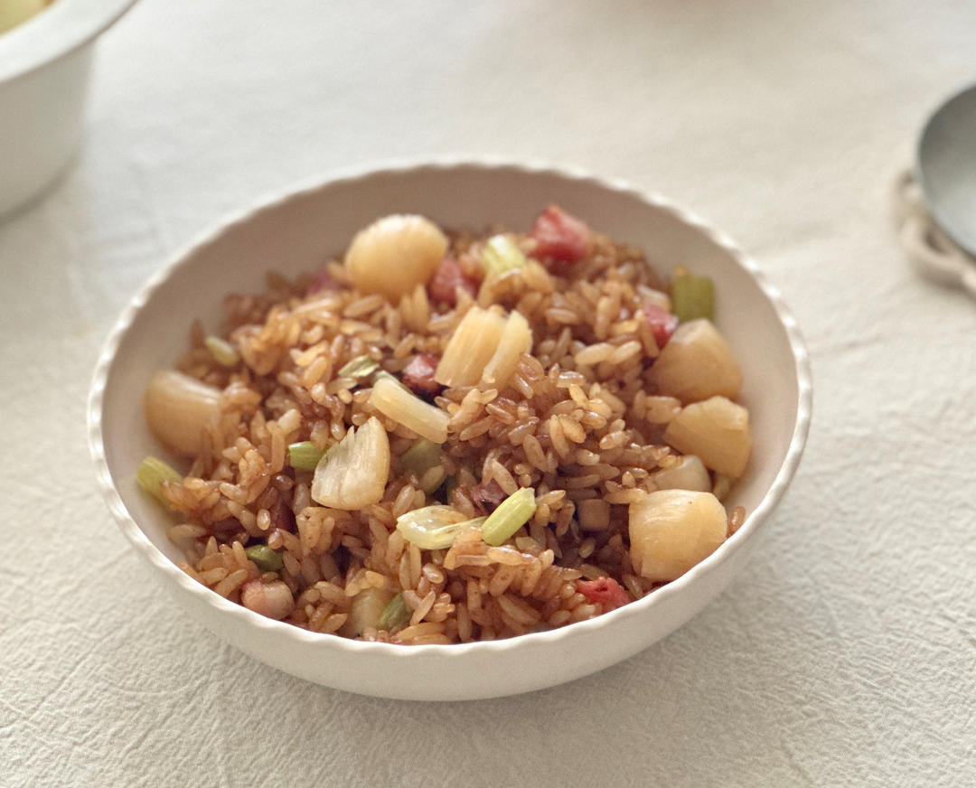 瑶柱蛋白炒饭