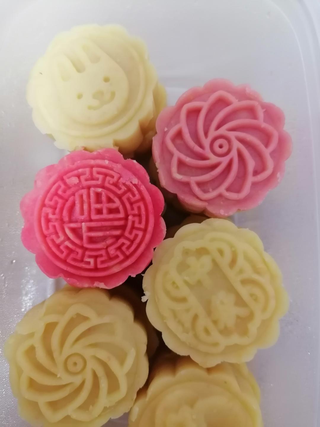 奶香绿豆糕（无豆腥味，超快手不麻烦）