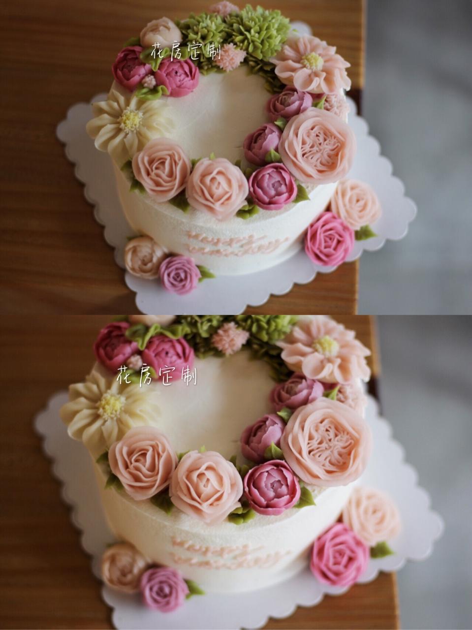 小麦子自创韩式裱花奶酪霜