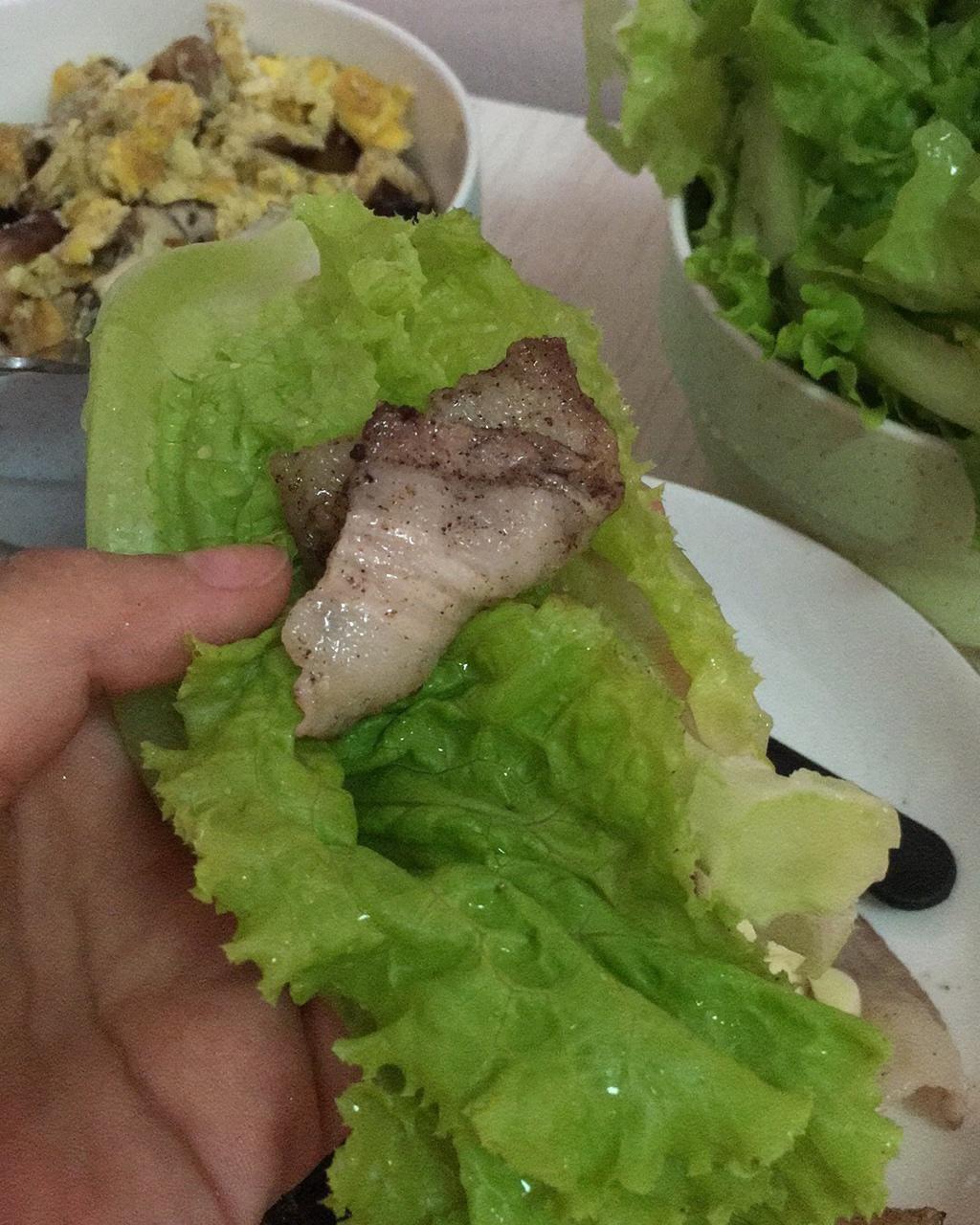 hey-january做的韩式生菜包肉