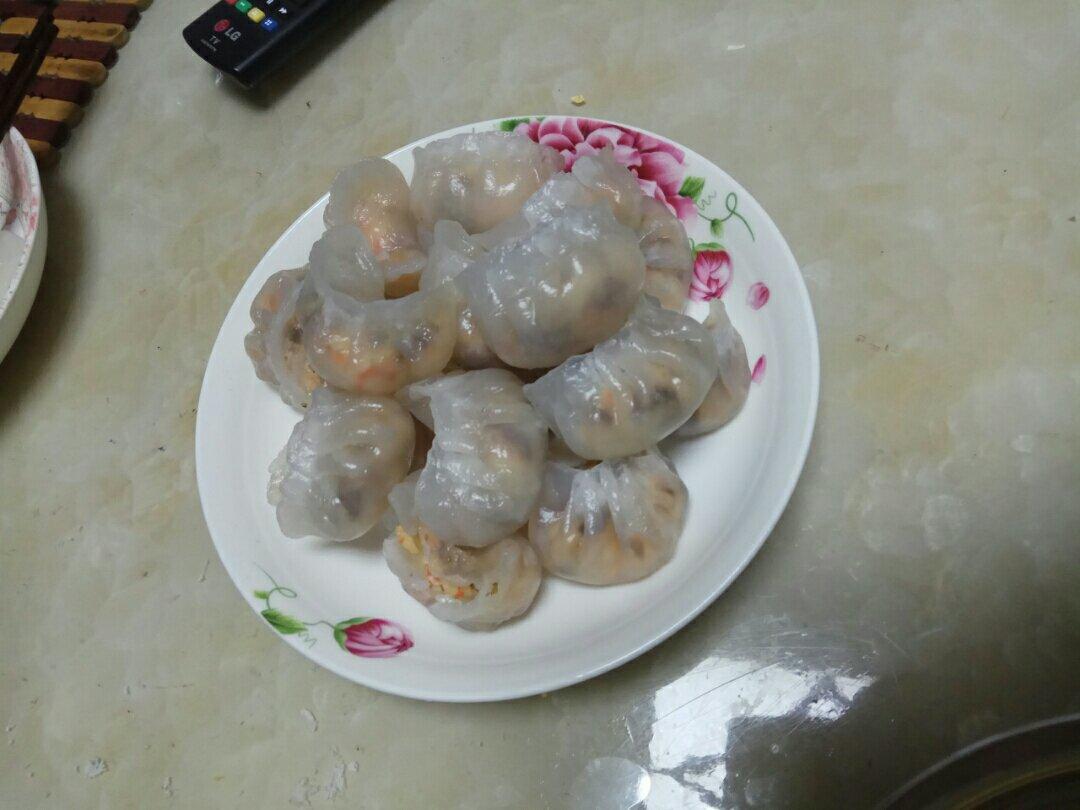 弯梳虾饺