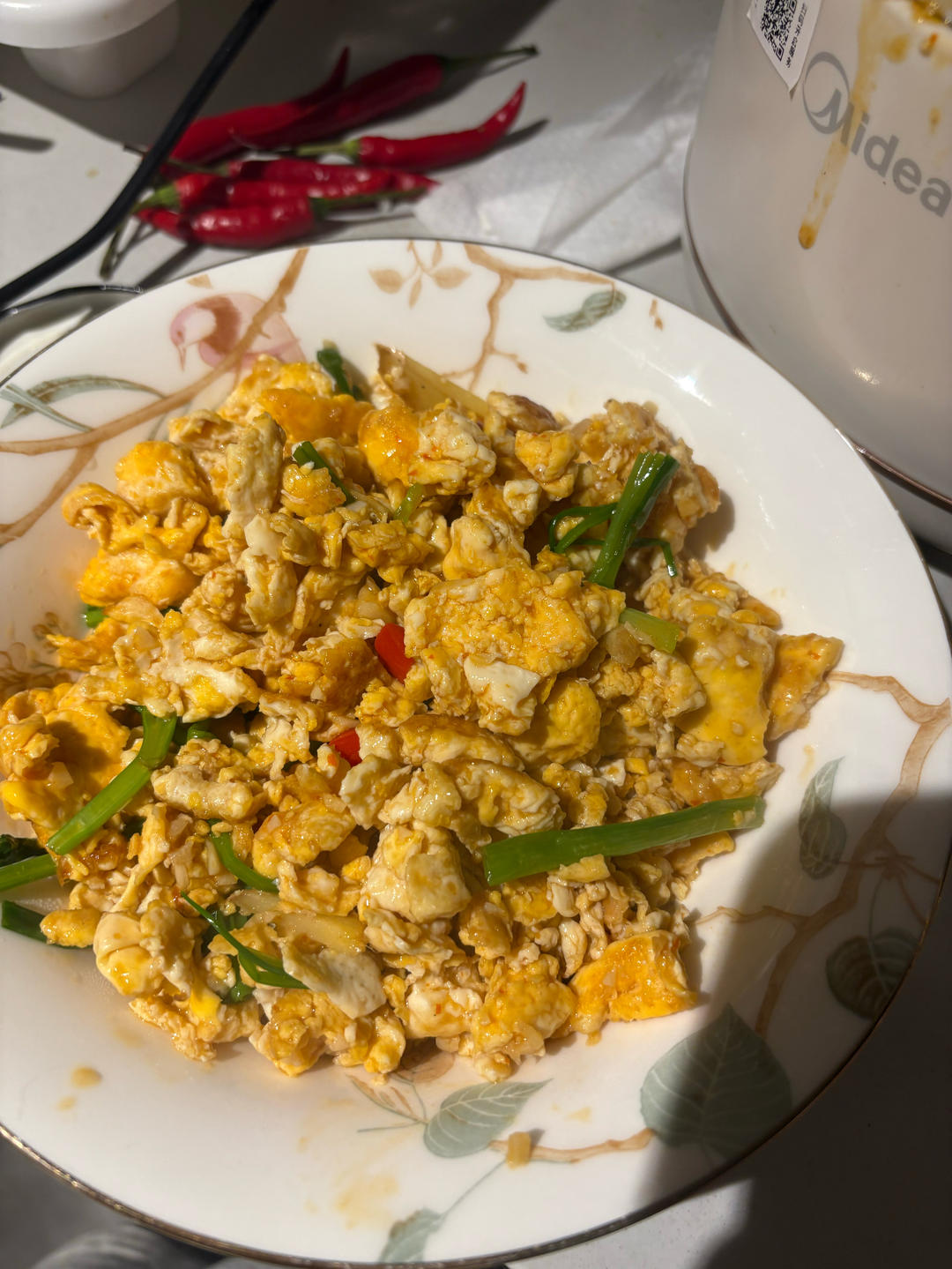 油爆醋炒蛋(长沙下饭菜)