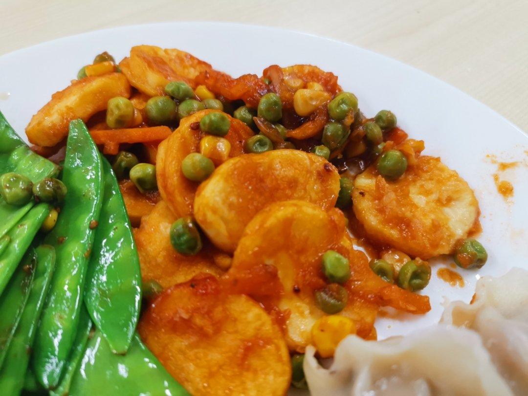 酸酸甜甜的鸡蛋豆腐