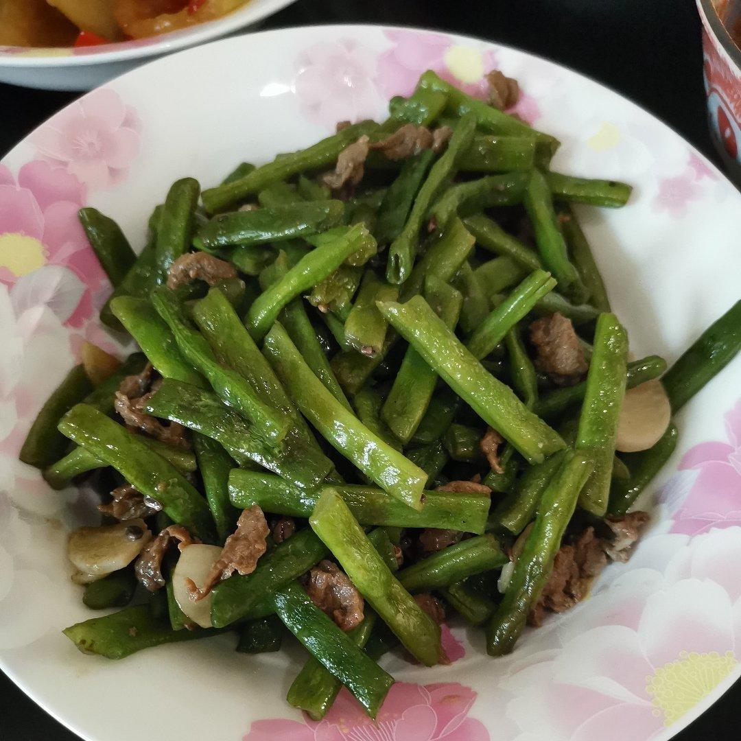 四季豆炒肉