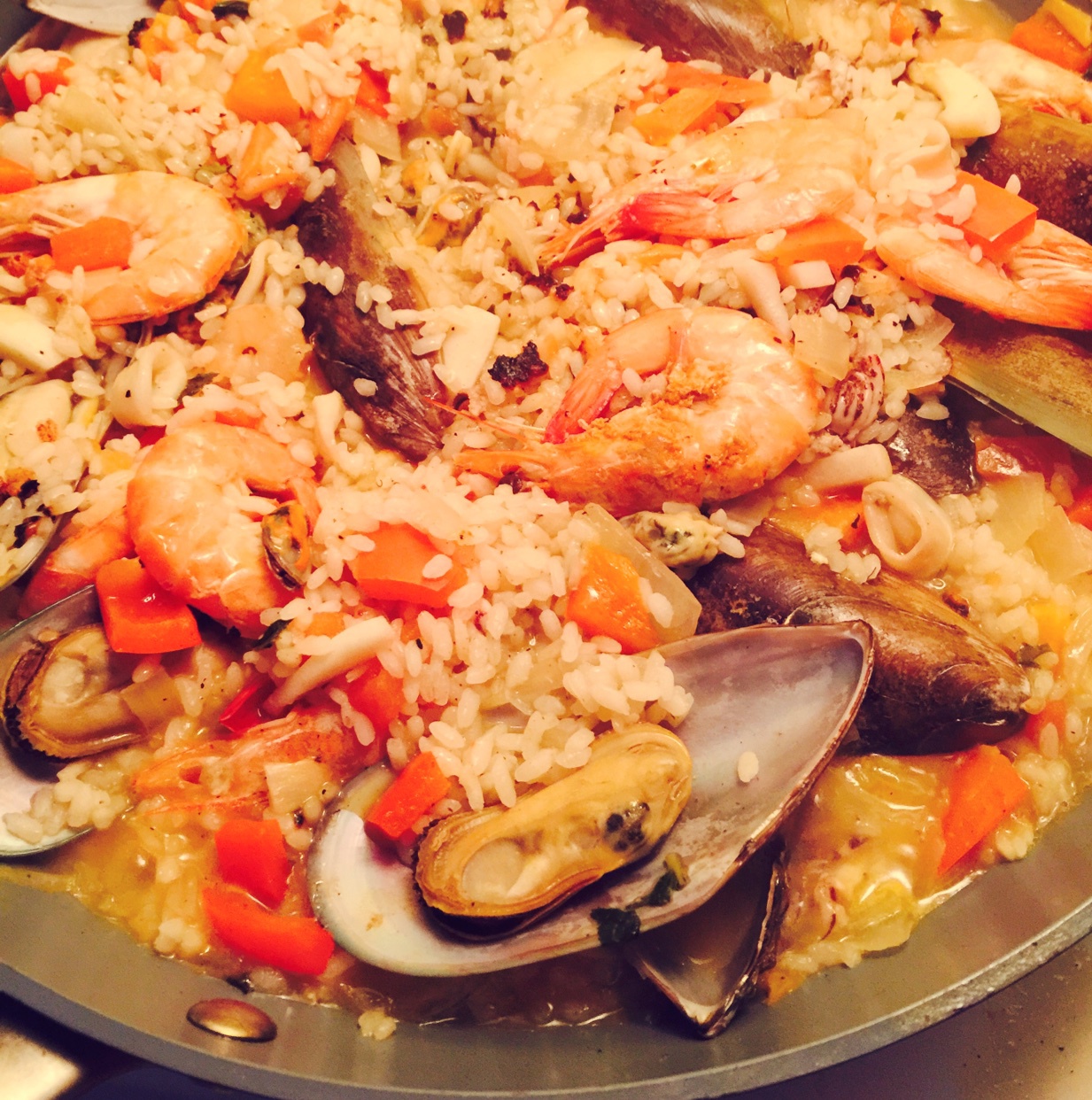 【曼食慢语】Seafood Paella 西班牙海鲜饭