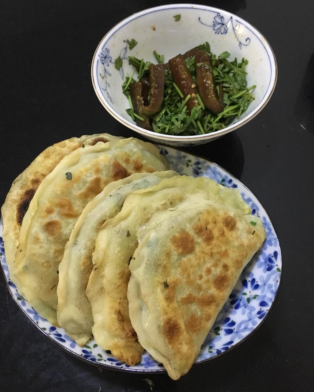 韭菜馅饼