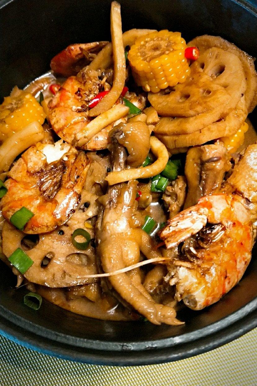 胖哥俩肉蟹煲