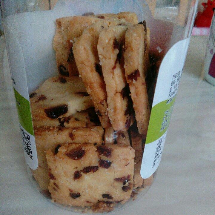 低糖少油版蔓越莓饼干