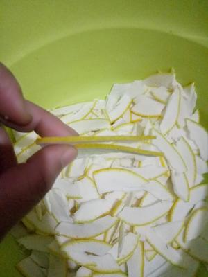 小零食柚子皮糖（香元条）的做法 步骤1