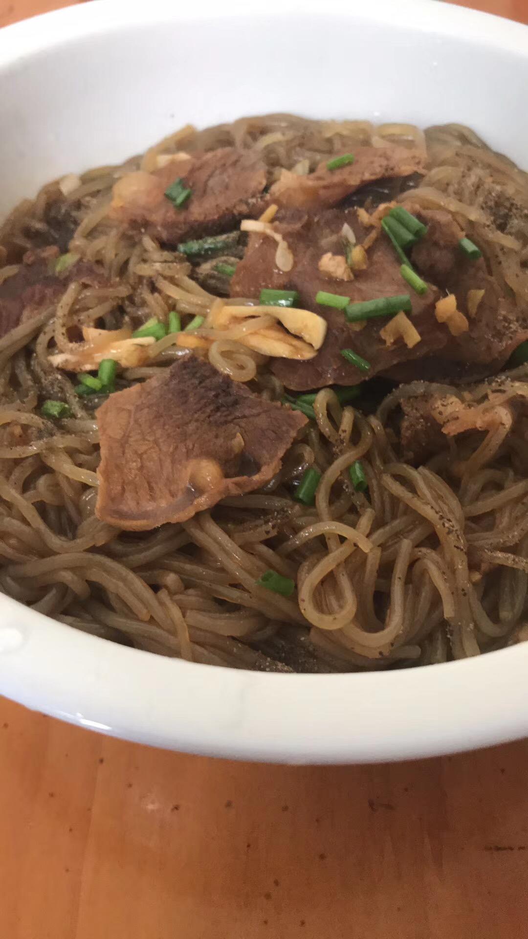 粉丝烧牛肉的做法