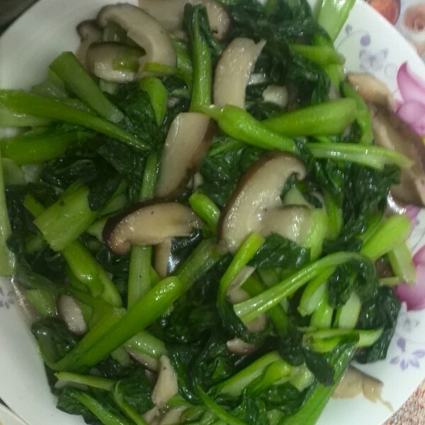 香菇青菜