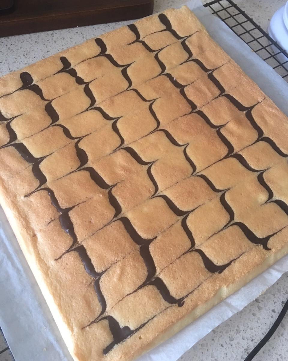 千叶纹蛋糕卷