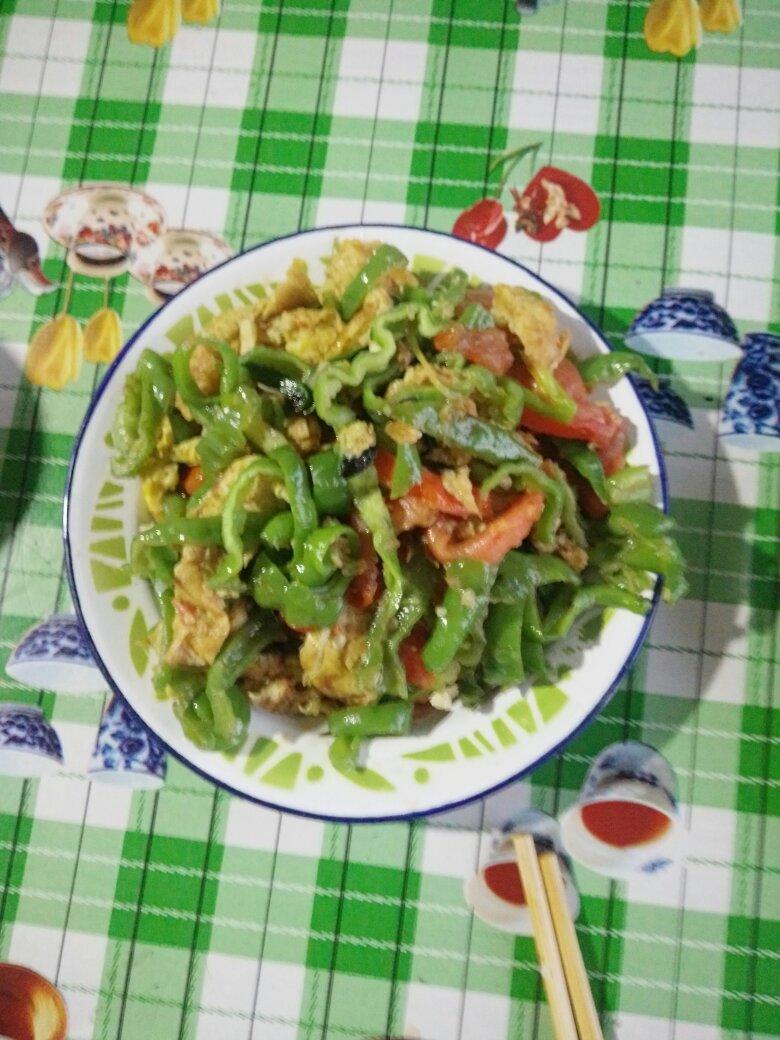 青椒炒蛋