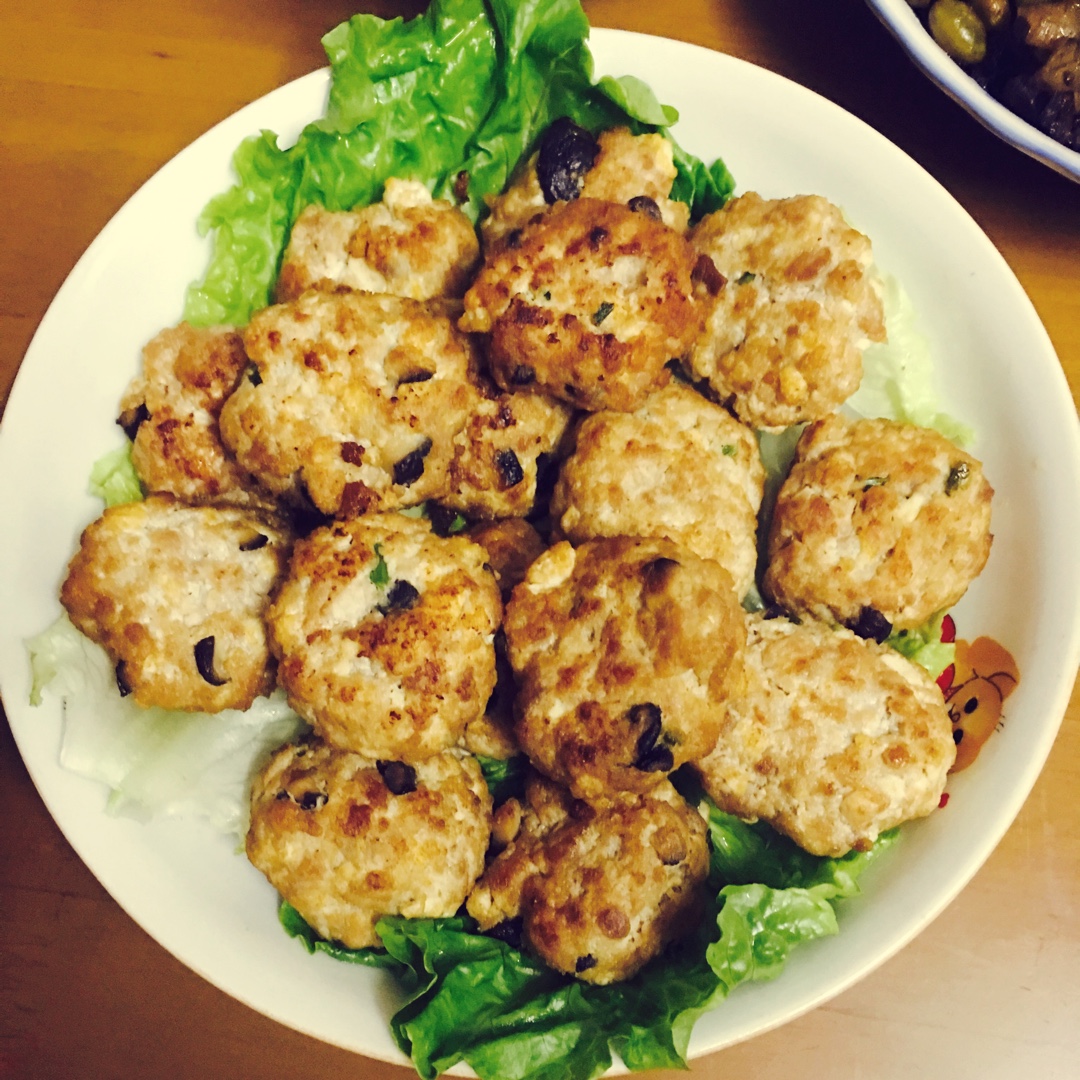 豆腐鲜肉饼
