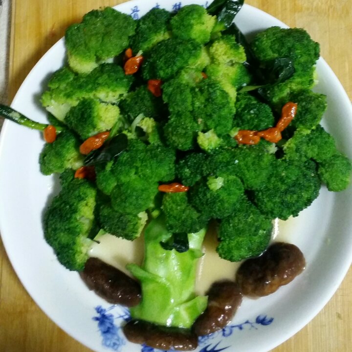 西兰花素炒