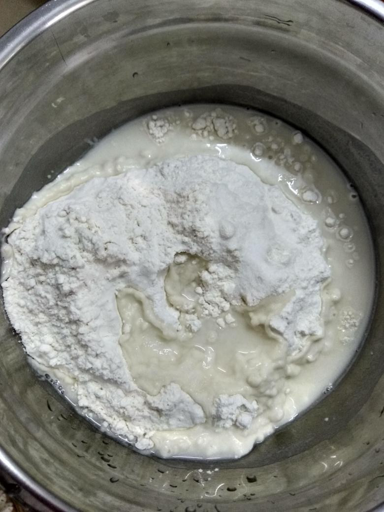 纯奶手撕吐司的做法 步骤1