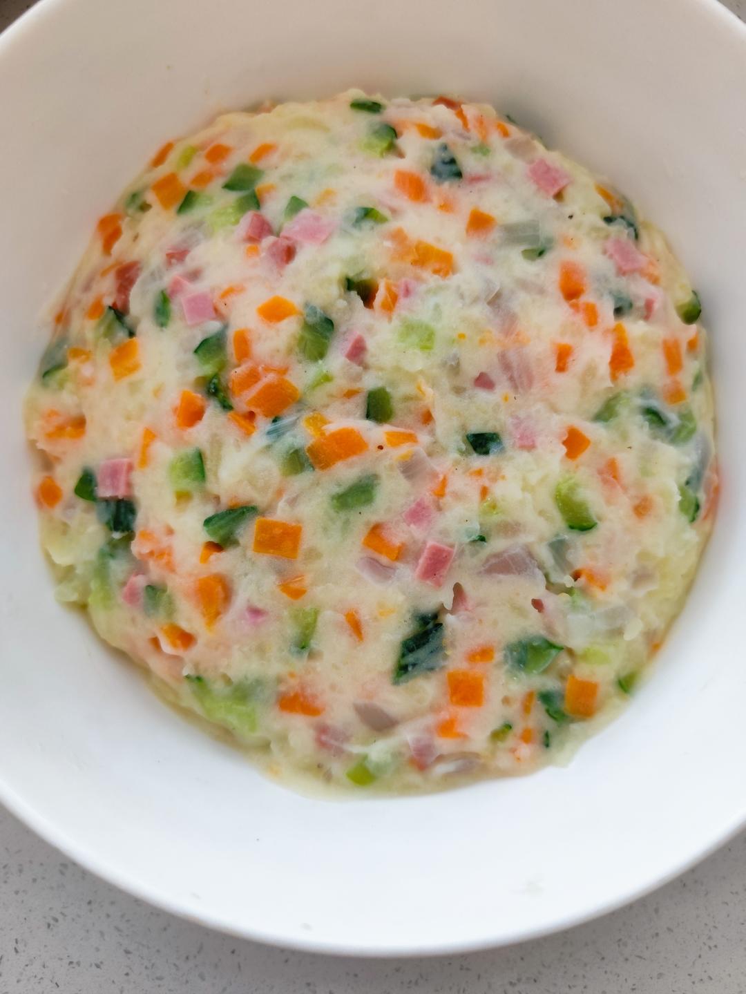 零失败!好吃到舔盘的土豆泥沙拉，饱腹感十足！