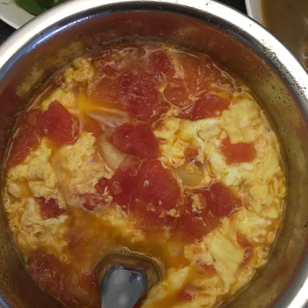 lucky28做的西红柿鸡蛋汤