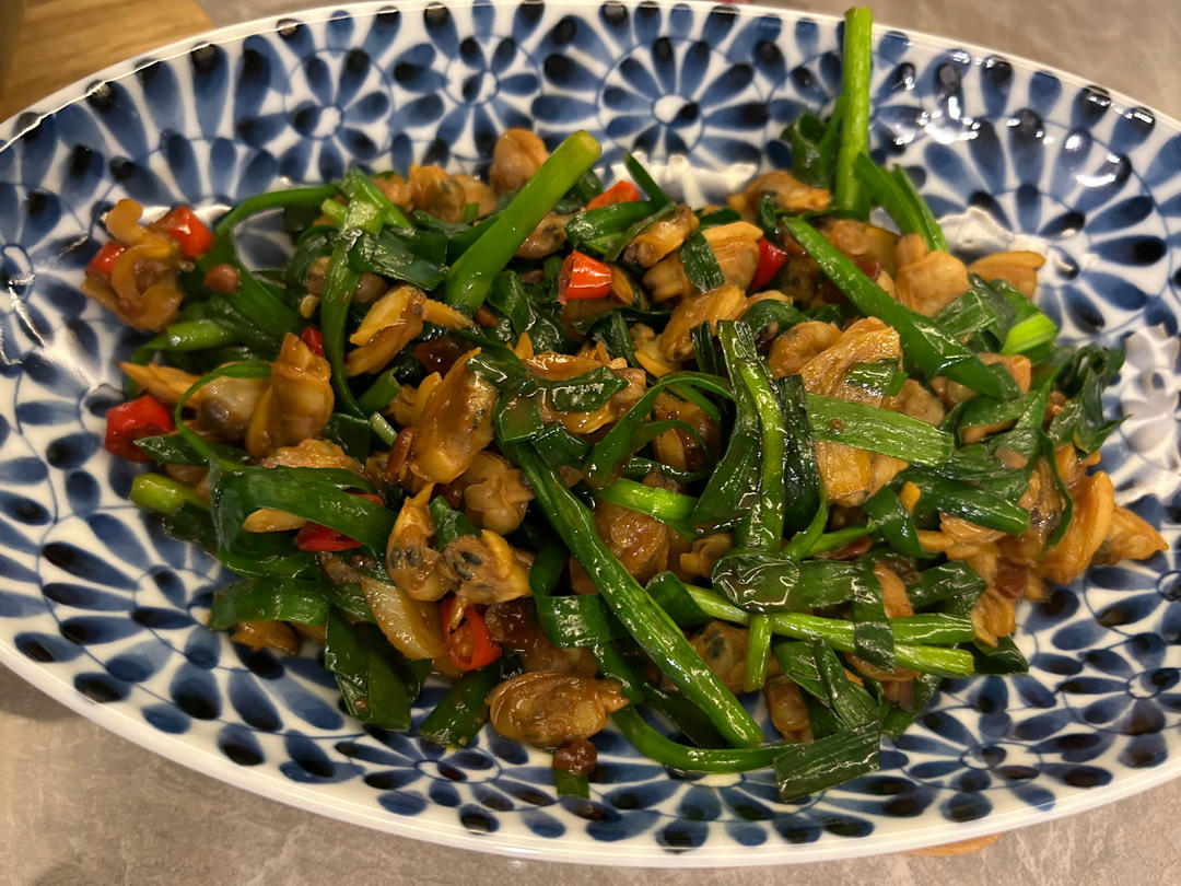 费米饭的爆炒蛤蜊肉