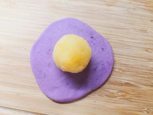 奶香红薯🍠宝宝月饼🥮的做法 步骤8