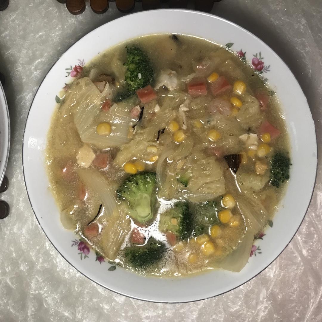 鲜掉眉毛的上汤娃娃菜