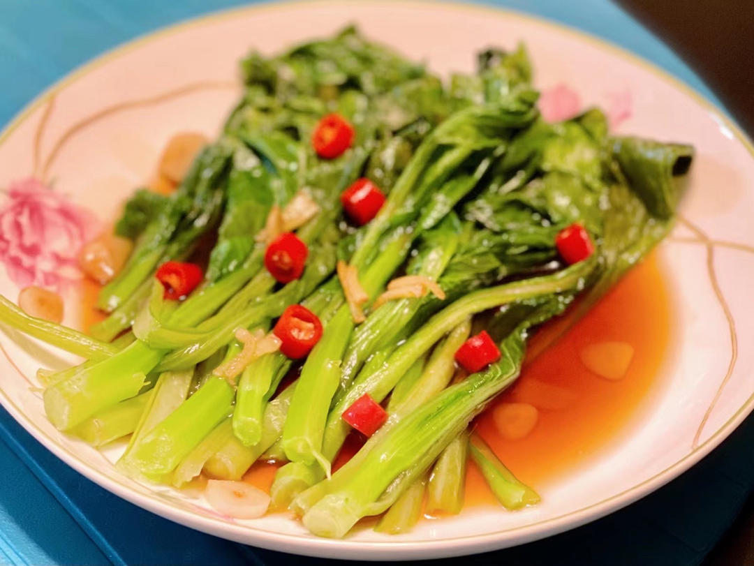 白灼菜心（附白灼类菜的小细节）