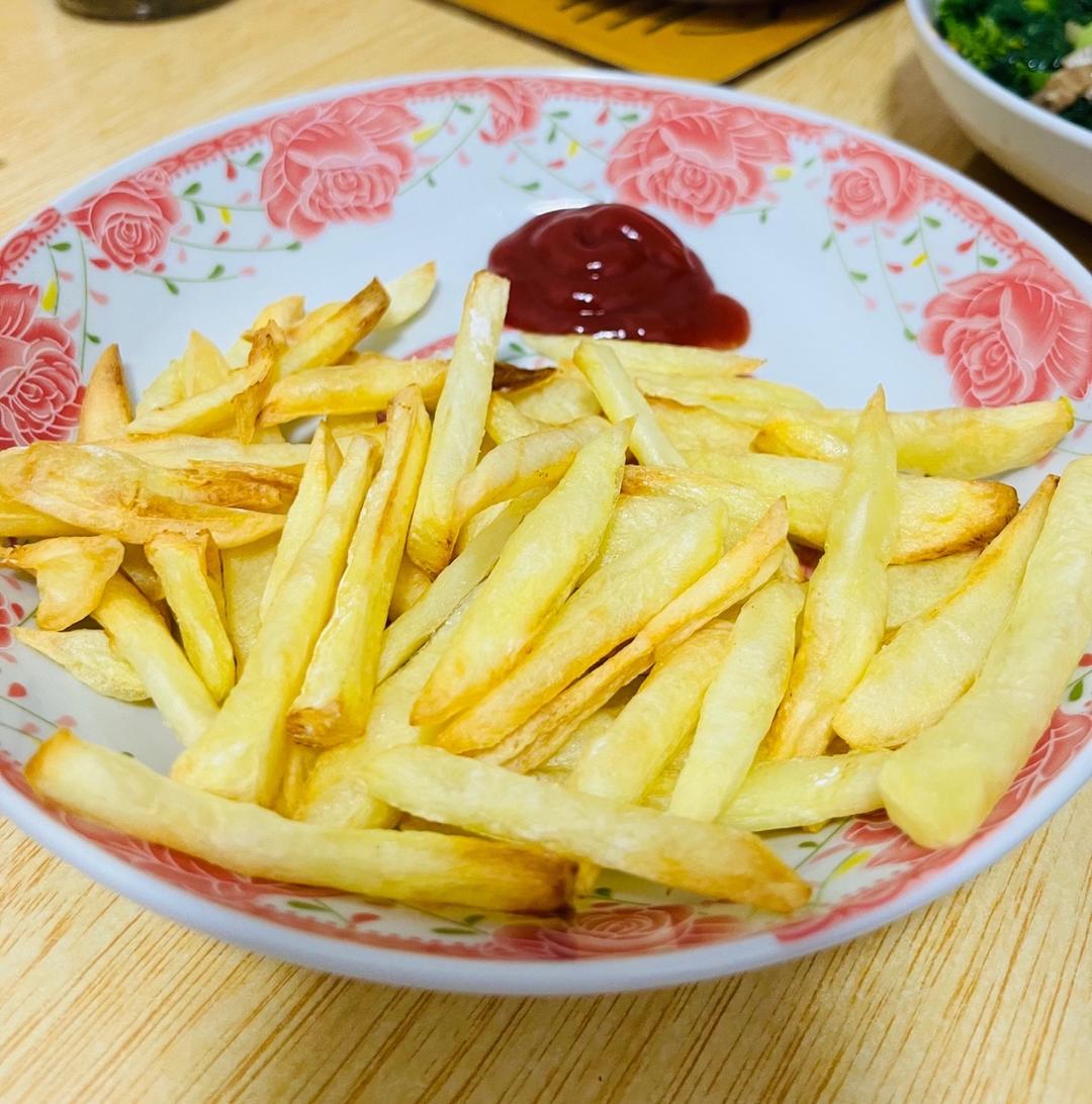 邦邦脆的空气炸锅薯条