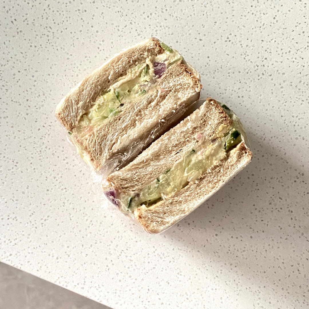 减脂必备‼️土豆泥沙拉三明治🥪居然这么好吃