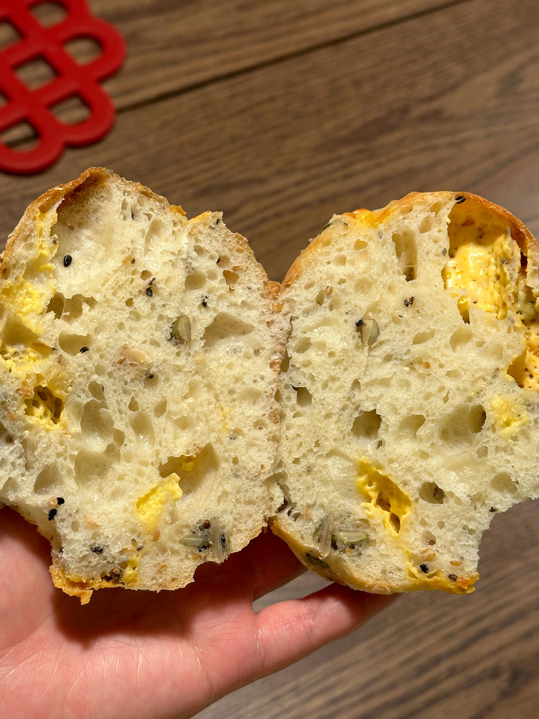 【ciabatta】家庭版恰巴塔，软乎乎的拖鞋面包