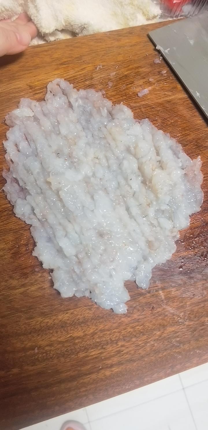自制虾滑（媲美海底捞）