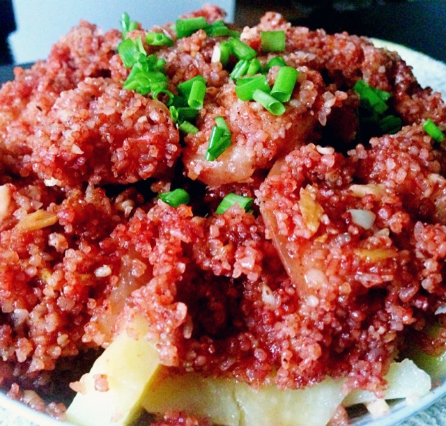土豆粉蒸肉