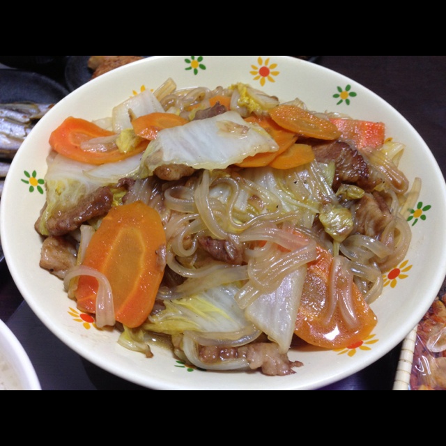 猪肉白菜炖粉条