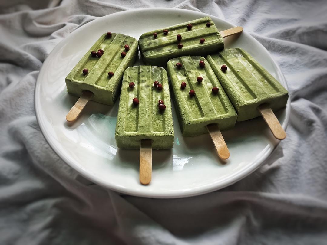 抹茶红豆雪糕